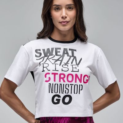 STRONG iD Boxy Top W Mesh Back