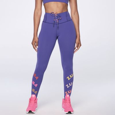 Fun & Sunshine High Waisted Lace Up Leggings