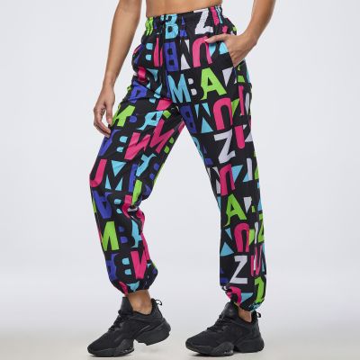Neon Baggy Woven Pants