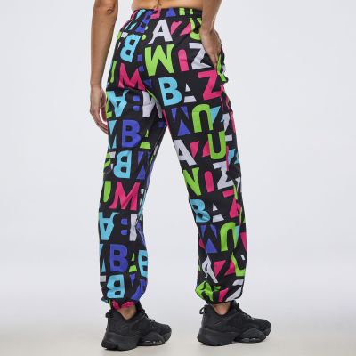 Neon Baggy Woven Pants