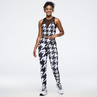 Zumba Amour Z-Lift High Waisted Ankle Leggings