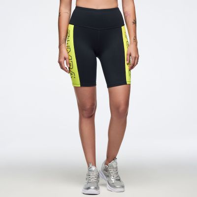 Zumba 25 High Waisted Biker Shorts