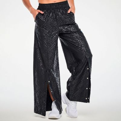 Zumba X The Smurfs Wide Leg Pants With Snaps
