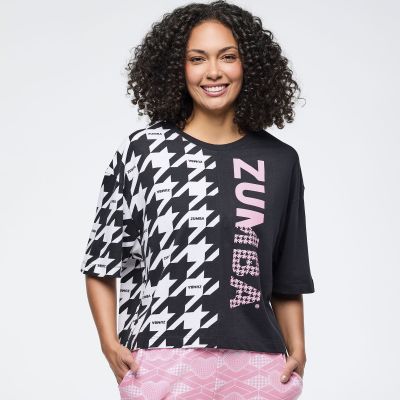 Zumba Amour Oversized Boxy Crop Top
