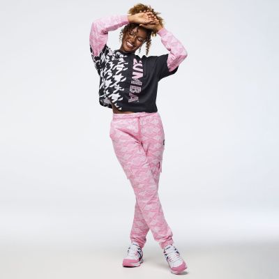 Zumba Amour Oversized Boxy Crop Top