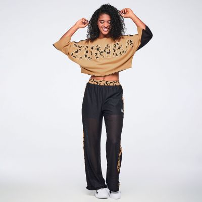 Wildbeat Mesh Front Dolman Top