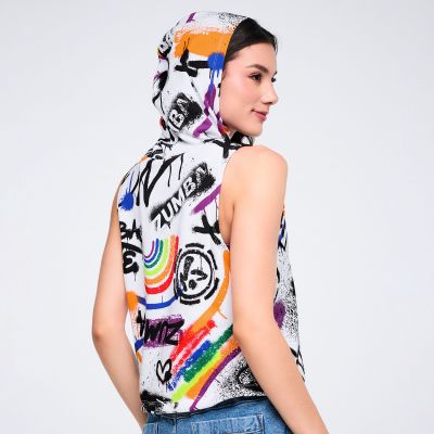 Pride Sleeveless Hoodie Pullover