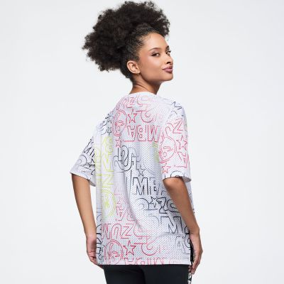 Zumba 25 Boxy Mesh Top