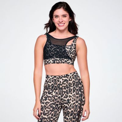 Rock 'n' Roll Z-Lift Square Neck Bra With Mesh
