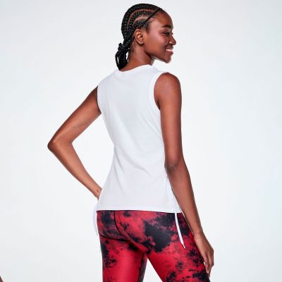 Rock 'n' Roll Tank With Lace Up Detail