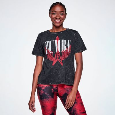 Rock 'n' Roll Loose Crew Neck Tee