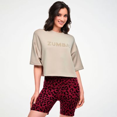 Zumba Modal Drop Shoulder Top