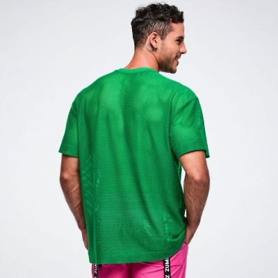 Color Spree Boxy Mesh Top