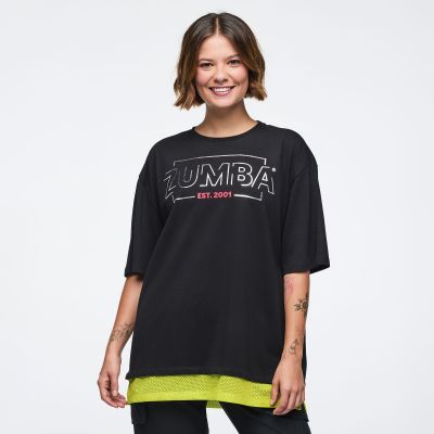 Zumba 25 Men's Tee With Double Layered Hem