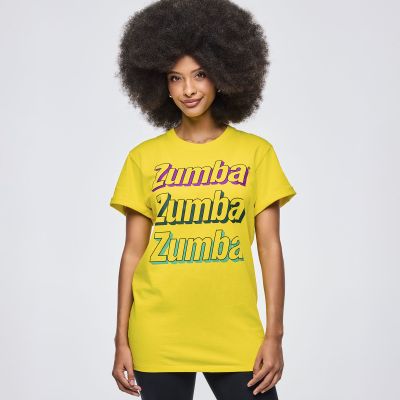 Apres Zumba Unisex Crew Neck Tee - Sunrays