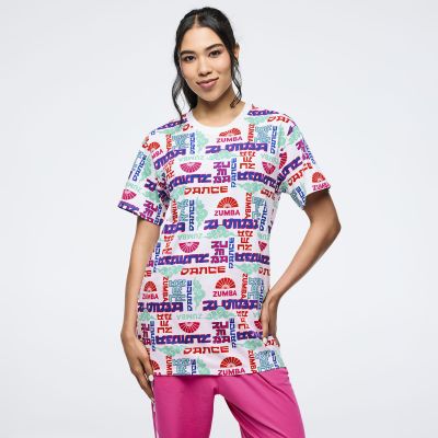 Eastern Flavor Crew Neck Tee - Blue