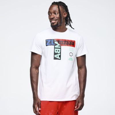 Eastern Flavor Crew Neck Tee - White