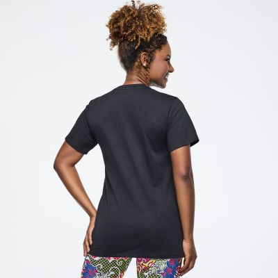 Eastern Flavor Crew Neck Tee - Black