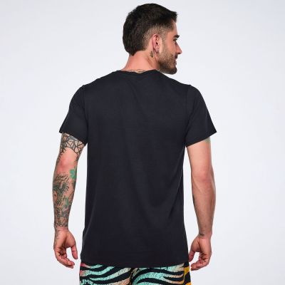 Wildbeat Unisex Crew Neck Tee - Bold Black