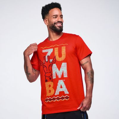 Wildbeat Unisex Crew Neck Tee - Red