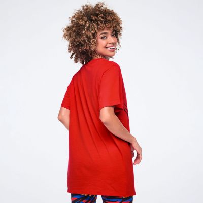 Wildbeat Unisex Crew Neck Tee - Red