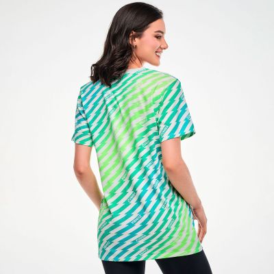 Electric Feel Unisex Crew Neck Tee - Green
