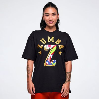 Worldwide Oversized Crew Neck Top