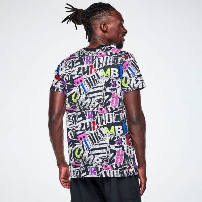 Rock 'n' Roll Unisex Crew Neck Tee - Black