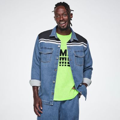 Dale-Z Combo Denim Shacket