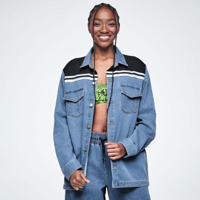 Dale-Z Combo Denim Shacket