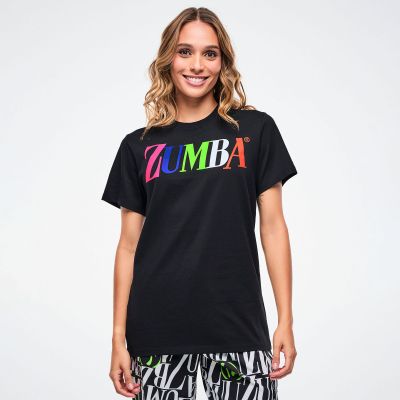 Dale-Z Unisex Crew Neck Tee - Black