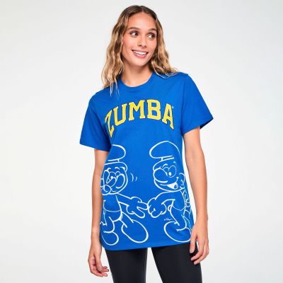 Zumba X The Smurfs Unisex Crew Neck Tee