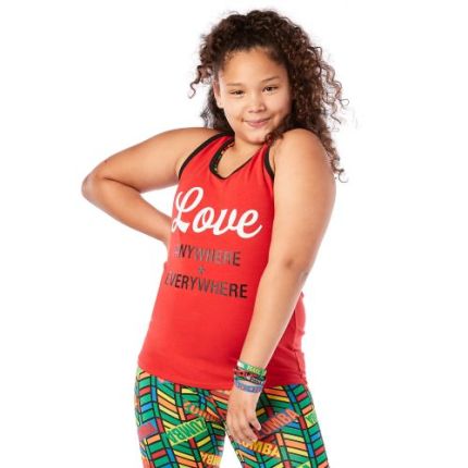 ZW Juniors Love Everywhere Racerback