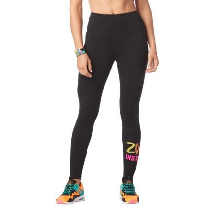 Zumba Instructor High Waisted Ankle Leggings