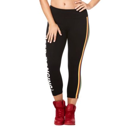 Zumba Varsity Crop Leggings 