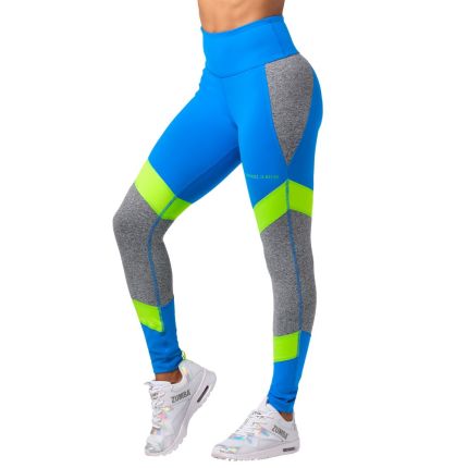 Happy Panel High Waisted Ankle Leggings