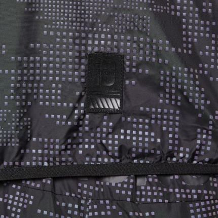 Reflective Camo Zip-Up Hoodie