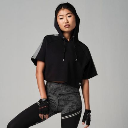 Bold Nation Crop Hoodie 