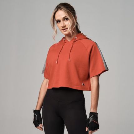 Bold Nation Crop Hoodie O