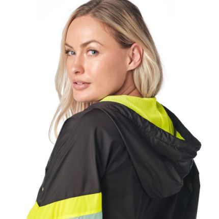 Zumba Color Blocked Zip-Up Jacket