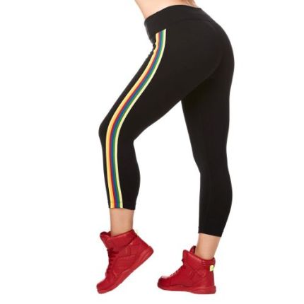 Zumba Varsity Crop Leggings 