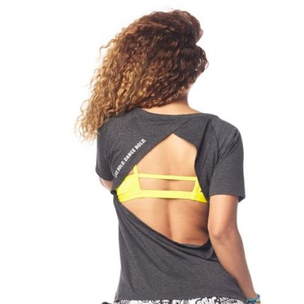 Zumba Fierce Female Open Back Top 
