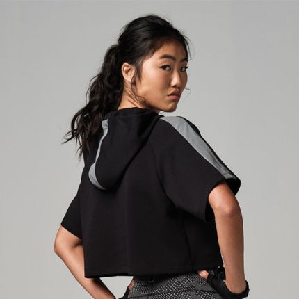 Bold Nation Crop Hoodie 