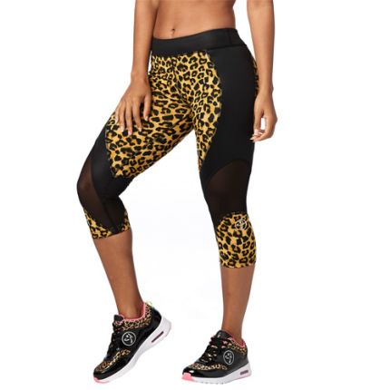 La Gozadera Mesh Capri Leggings