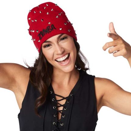 I Run This Studded Beanie