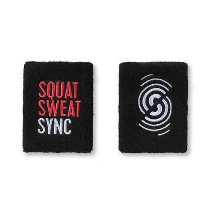 Squat Sweat Sync Wristbands 2pk