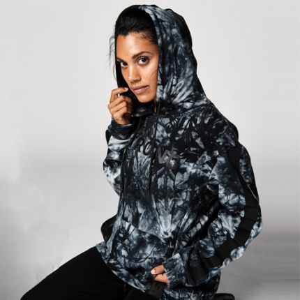 Tie-Dye Pullover Hoodie