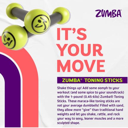 1 lb. Zumba Toning Sticks