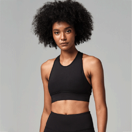 Make The Cut Cut-Out Branded Bra  Strong iD