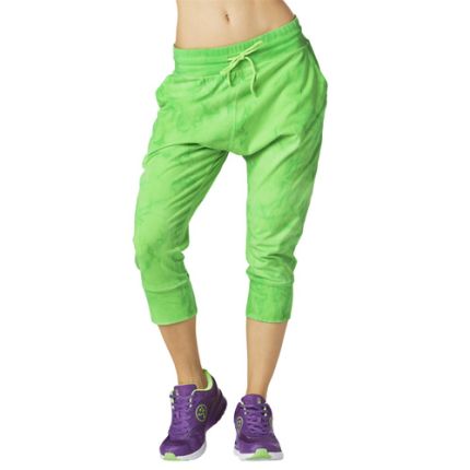Wild Cropped Harem Dance Pants
